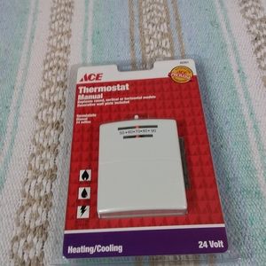 MANUAL THERMOSTAT ACE HARDWARE 42351 24 VOLT NEW